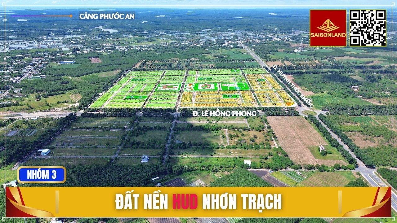 Saigonland Nhơn Trạch - Nhận ký gửi mua bán Đất nền sổ sẵn dự án Hud Nhơn Trạch - Ảnh 3